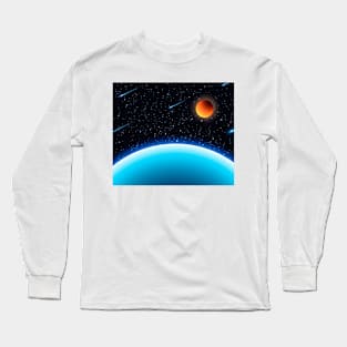 Space Travel Long Sleeve T-Shirt